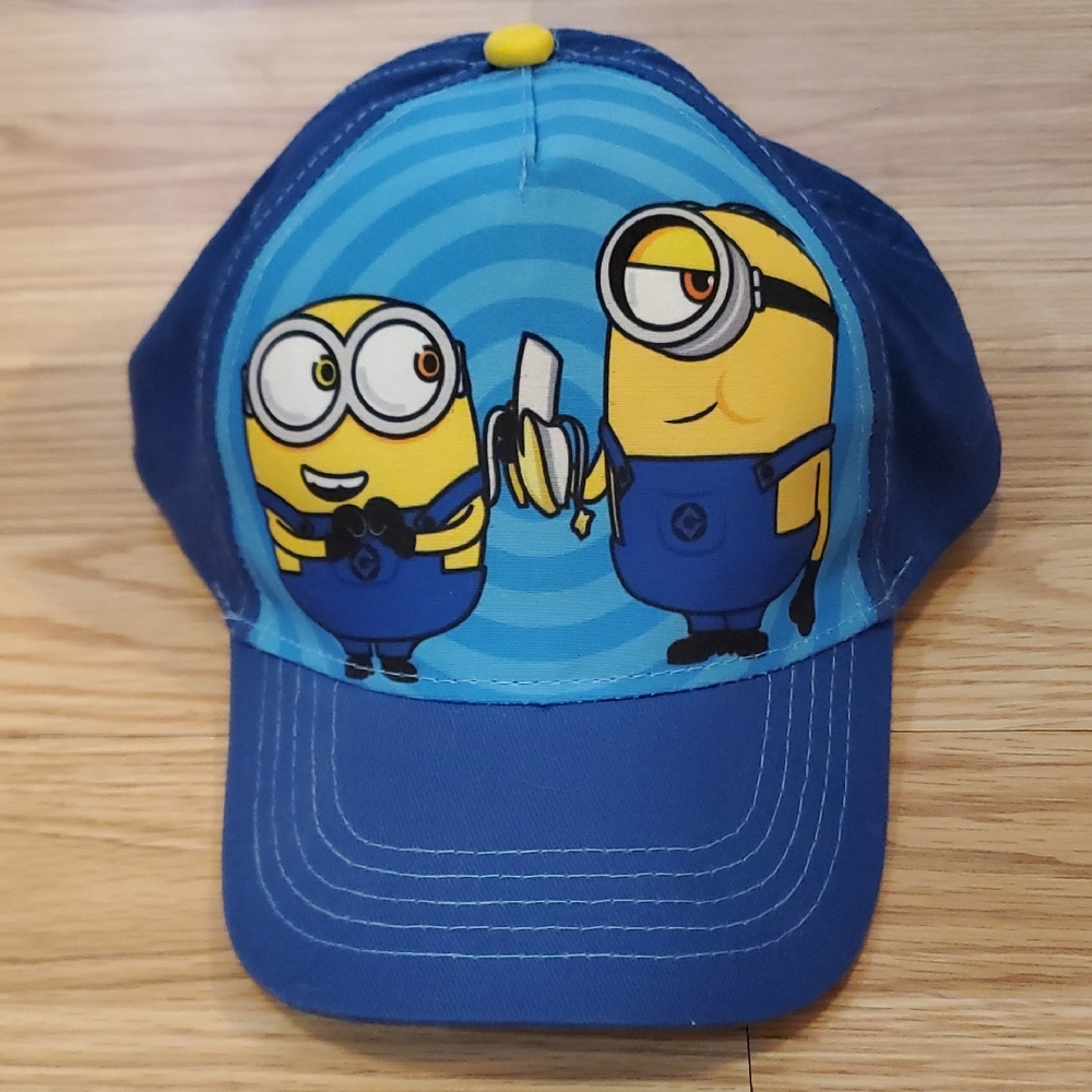 Kids Minions Baseball Hat NWOT